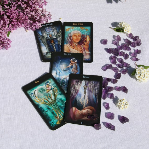 3 or 5 Card Tarot Reading and Guidance With Crystal Option | Etsy