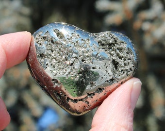 Pyrite Heart #B*