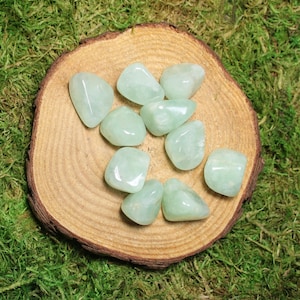 Prehnite Tumbled Medium
