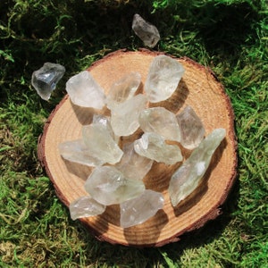 Prasiolite Green Amethyst from Brazil Raw