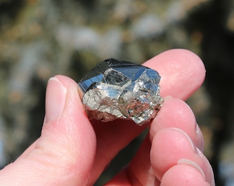 Pyrite Polished Natural Shape Piece #E*