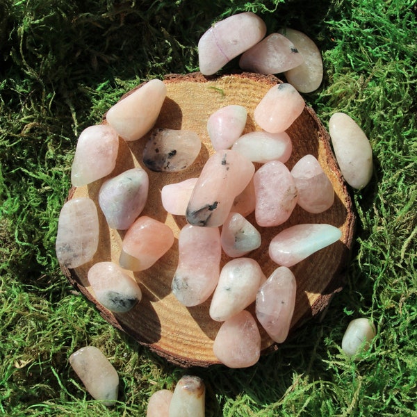 Pink Morganite Tumbled