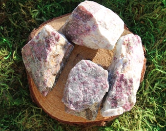 Red Tourmaline AKA Rubellite Raw Chunk Pieces*