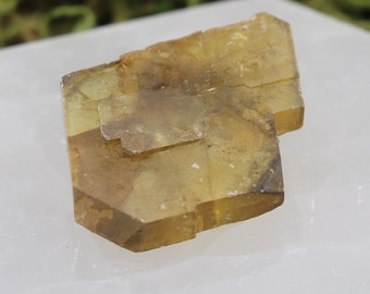 Yellow Barite Clusters and Blades Raw Piece #D