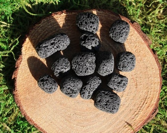 Lava negra pulida*