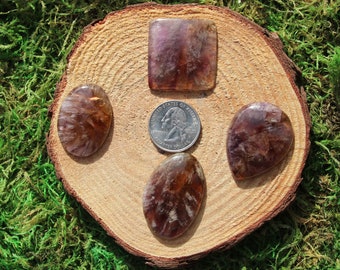 Super 7 Cabochon Stück #A-D