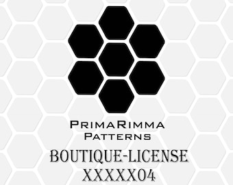 Boutique License - PrimaRimma Patterns | for commercial use | small series production | custom sewing