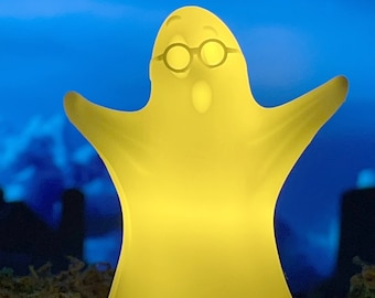 Halloween Ghost Decoration with Light- Nerdo- Made in the USA