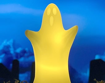 Halloween Ghost Decoration with Light- Flaca- Made in the USA