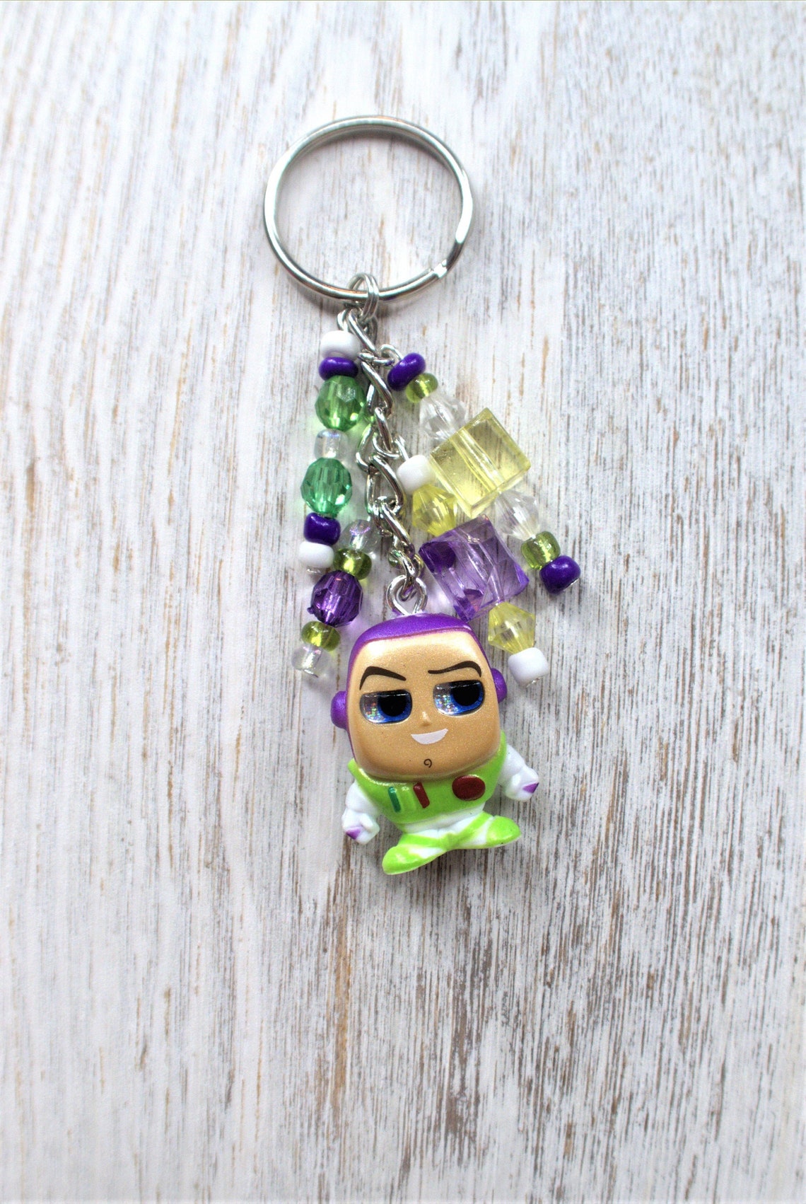 Disney key chain Buzz Lightyear key chain Disney Doorable Etsy