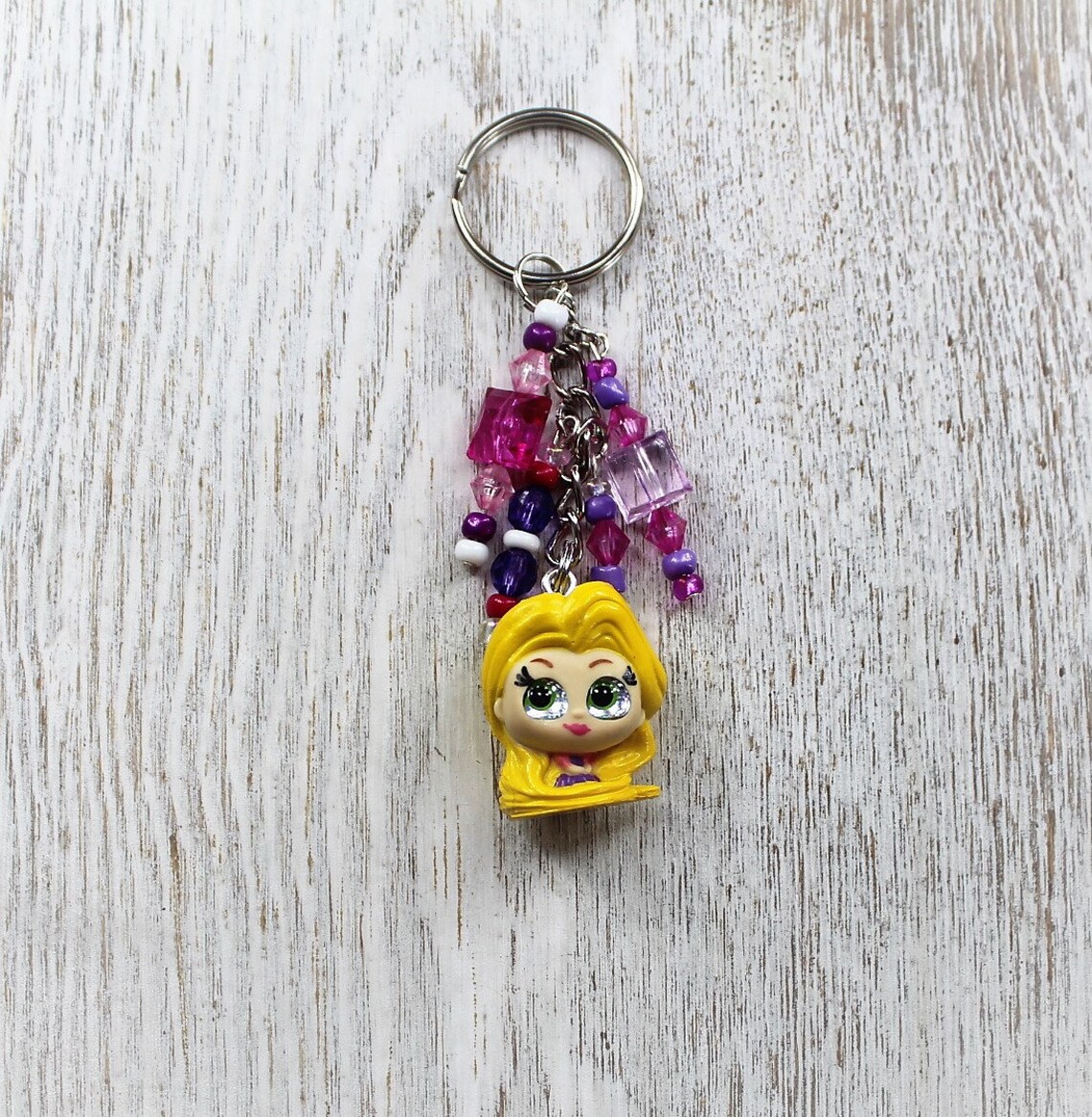 Disney key chain Rapunzel key chain Disney Doorable Etsy