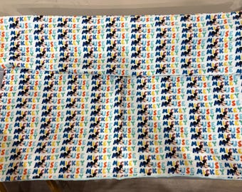 Mickey Mouse flannel baby blanket