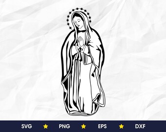 Download Virgin Mary Svg Etsy