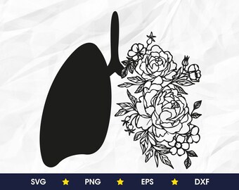 Free Free Flower Lungs Svg 773 SVG PNG EPS DXF File