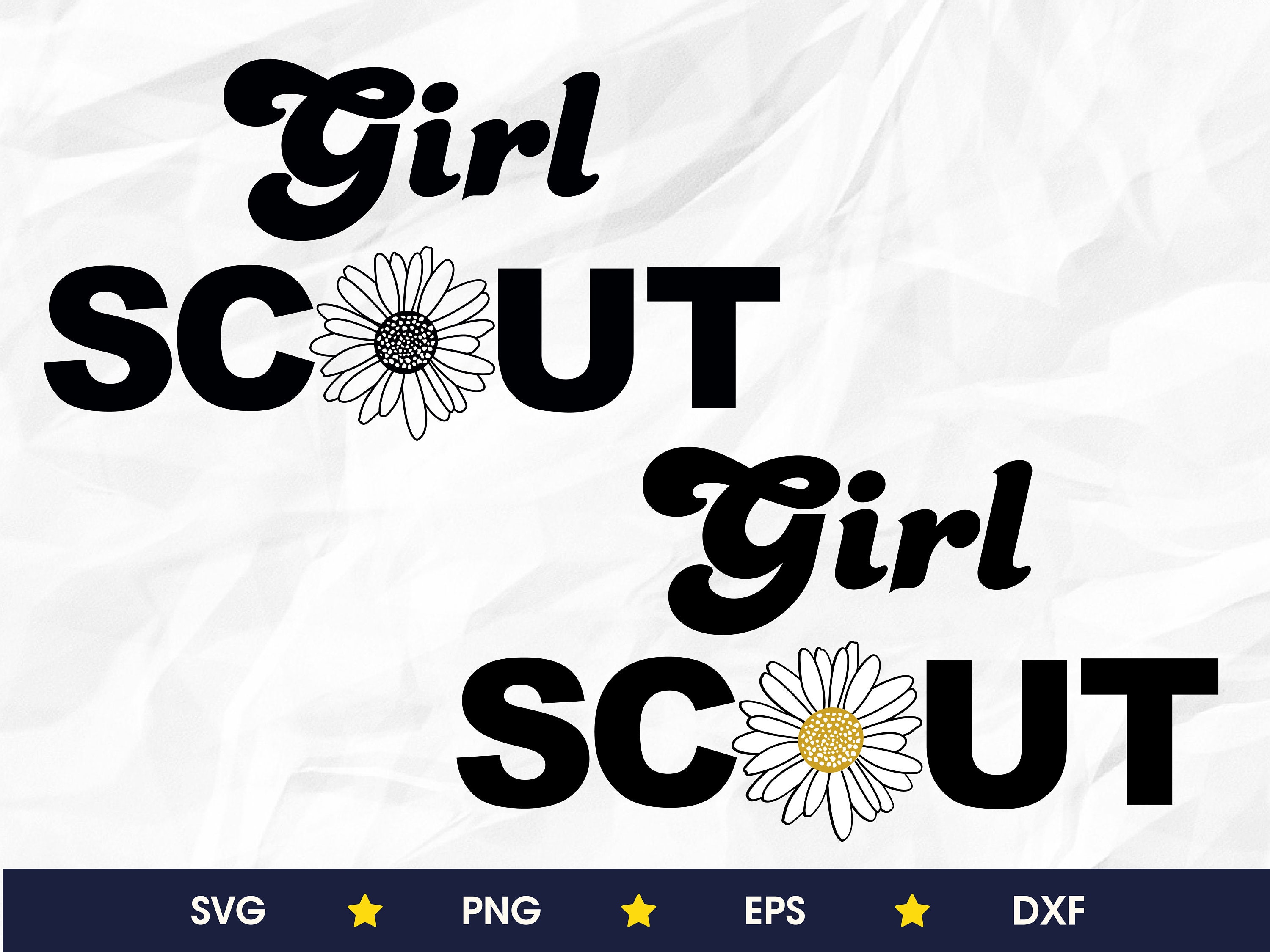 Girl scout svg girl scout png daisy girl scout svg png Etsy