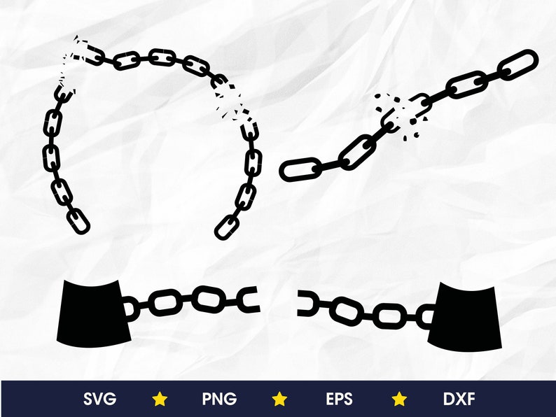 Broken Chain Svg Mental Health Png Hands Broken Chains | Etsy