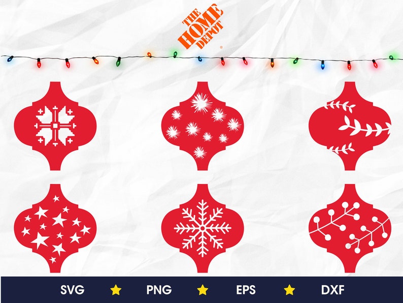 Download Christmas tiles svg bundle png dxf eps for Home Depot | Etsy