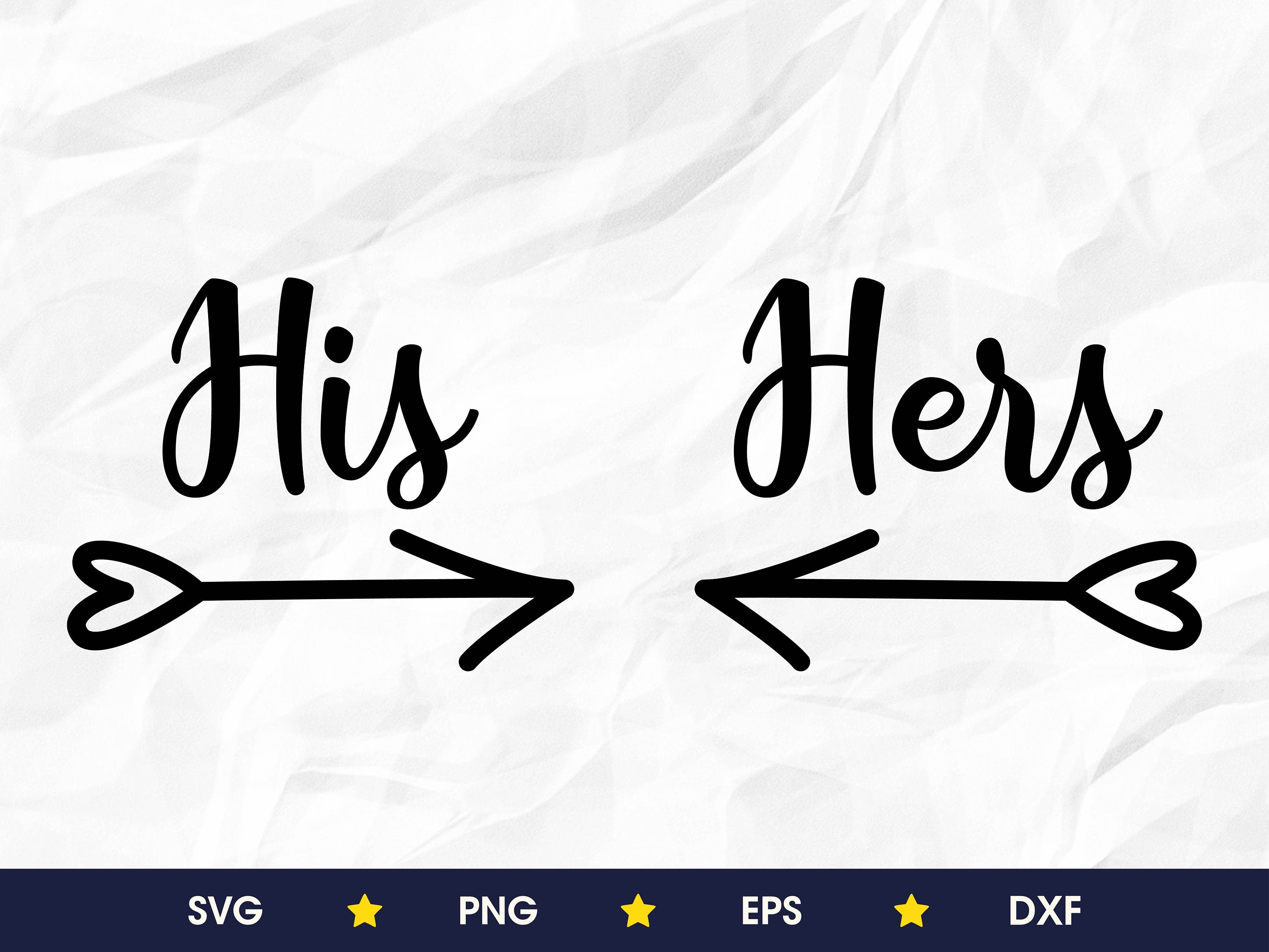 His And Hers Wedding Signs Svg Png Dxf Svgs Design | The Best Porn Website