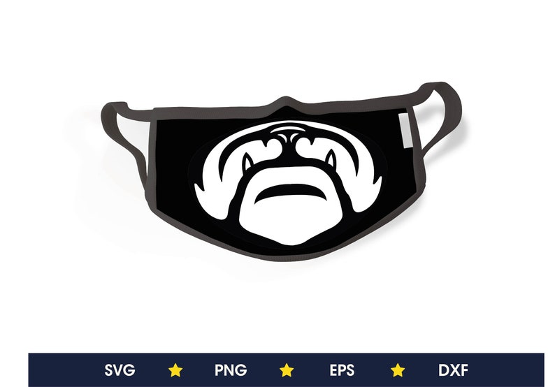 Download Bulldog diy face mask svg Dog Face Mask Svg Animal Face ...