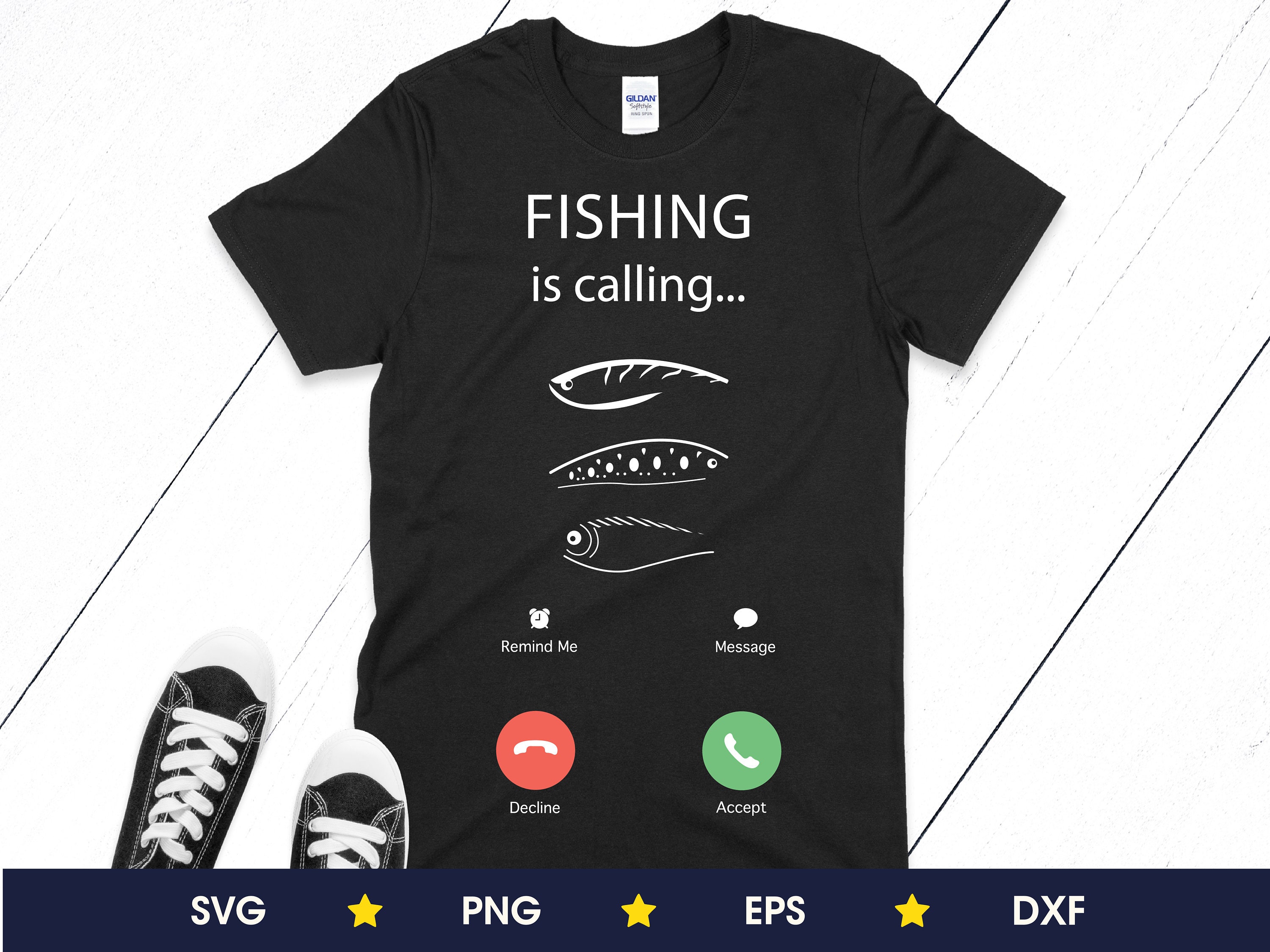 Fishing is calling Fishing call svg fishing lure svg Etsy