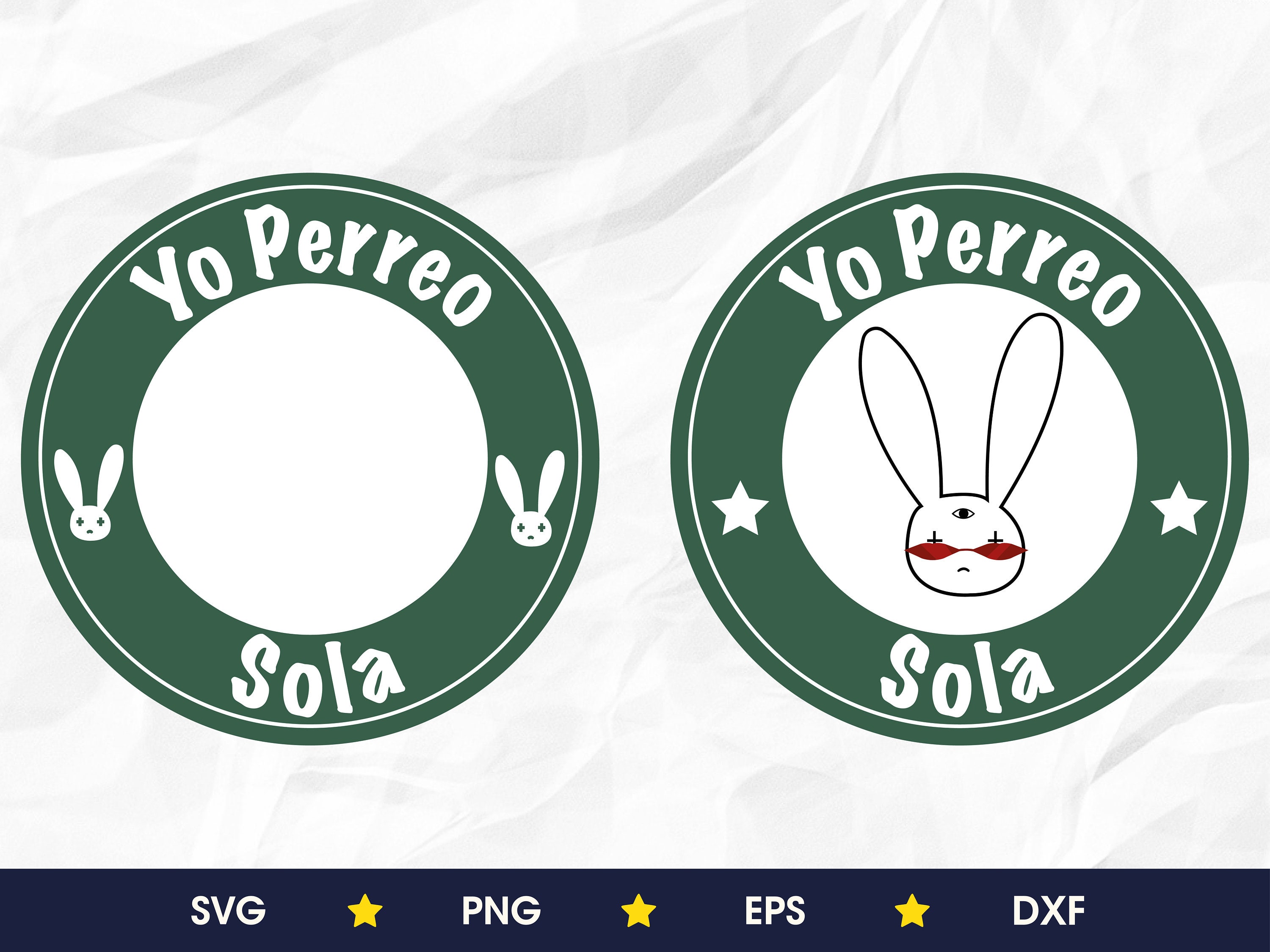 Free Free Bad Bunny Yhlqmdlg Svg 593 SVG PNG EPS DXF File