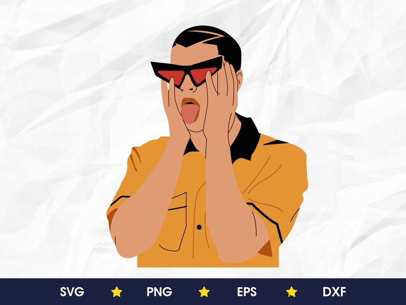 Download Bad bunny cricut bad bunny svg puerto rican svg png dxf | Etsy