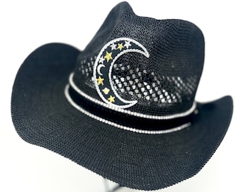Cappello da festival lunare da cowgirl