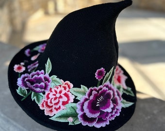 Flower Crown Witch Hat