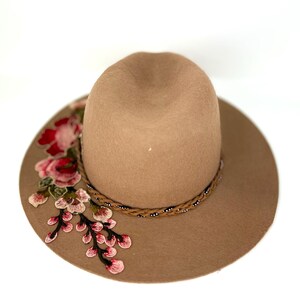 Floral Short Brim Hat - Etsy