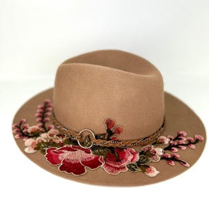 Floral Short Brim Hat - Etsy