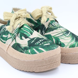 Jute Alparagata Palm tree Shoes