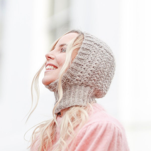 Crochet Balaclava Pattern | Cora Hood, Photo & Video Tutorials (PDF)