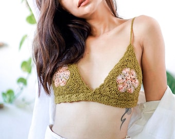 Crochet Penelope Bralette Pattern | PDF Pattern | Beginner Friendly | Size inclusive