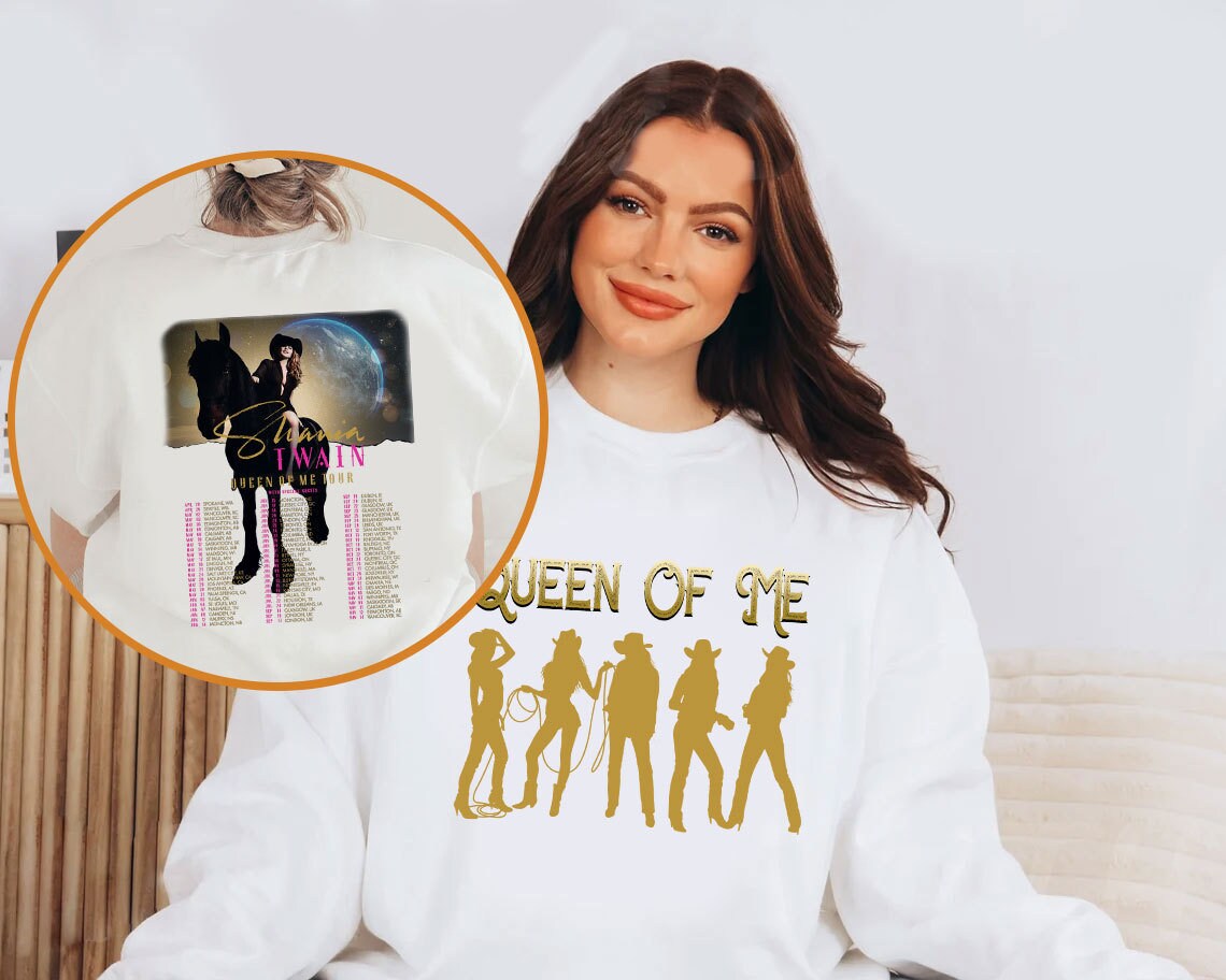 Queen Of Me Tour 2023 Shania Twain Shirt