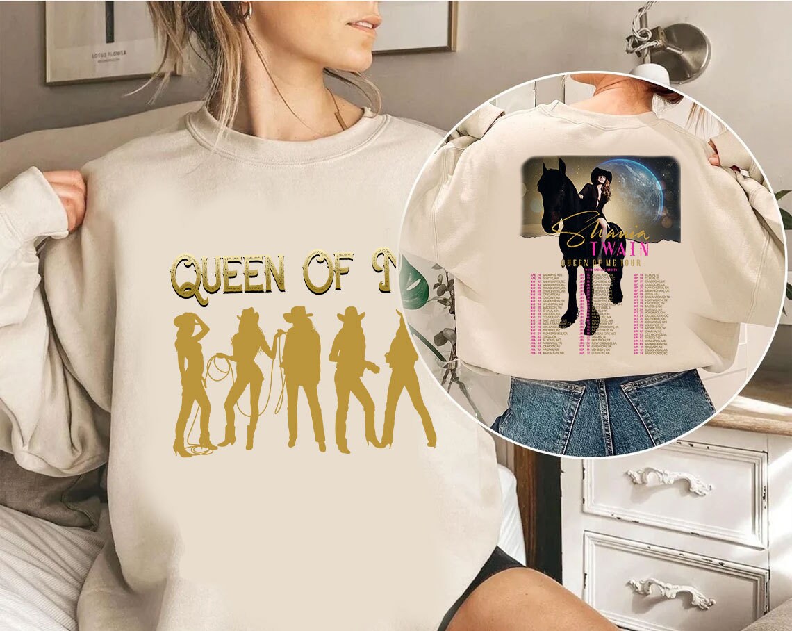 Queen Of Me Tour 2023 Shania Twain Shirt