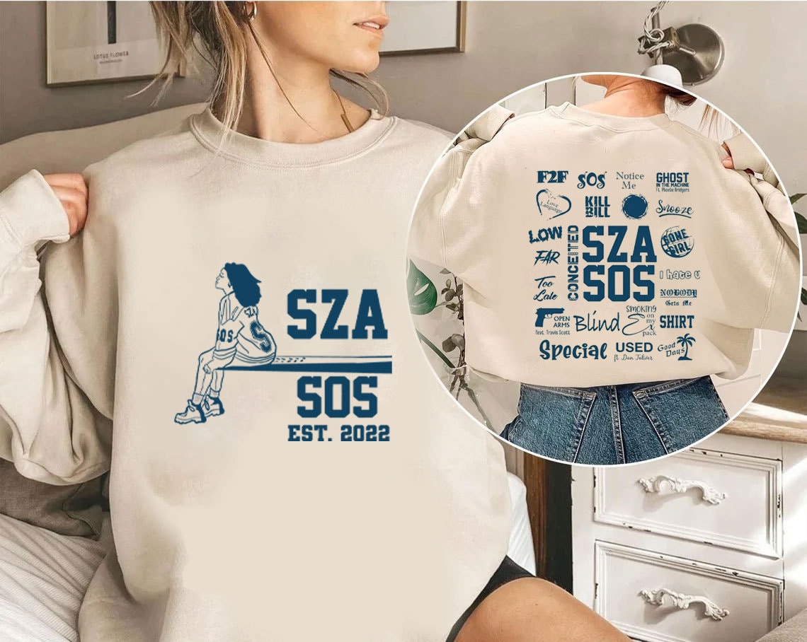 SZA Sos Tracklist SZA Merch SZA Fan Shirt SZA Album Cover Shirt sza-sos-tracklist-sza-merch-sza-fan-shirt-sza-album-cover-shirt