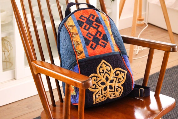 Quilted rucksack sale
