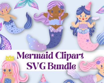 Mermaid Clip Art, Mermaid Quotes, Mermaid Baby Shower, Mermaid tail clipart, Mermaid Shirt, Mermaid tail SVG, Mermaid scales svg, Birthday