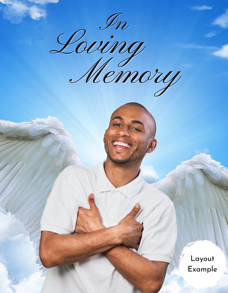 In Loving Memory, Loving Memory, In Loving Memory svg, Angel Wing svg, Pet Memory, Wedding Memory Table, Wedding Memory Sign, PNG, JPG image 8