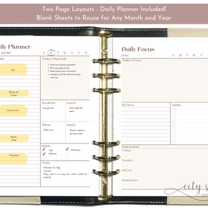 Weekly Planner, Daily Planner, Weekly Notepad, Daily Notepad, Daily To Do List, Weekly To Do List, Deskpad, Undated Planner, Planner Notepad image 9