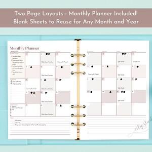 Weekly Planner, Daily Planner, Weekly Notepad, Daily Notepad, Daily To Do List, Weekly To Do List, Deskpad, Undated Planner, Planner Notepad image 6