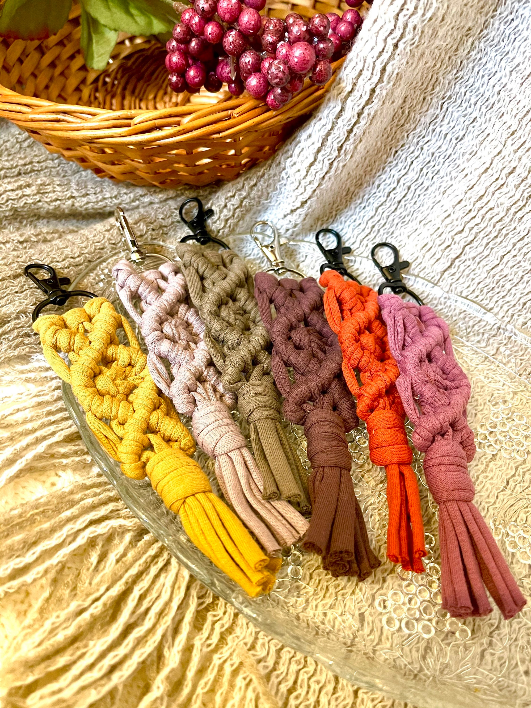 Boho Keychain Wristlet Strap Keychain car Key India