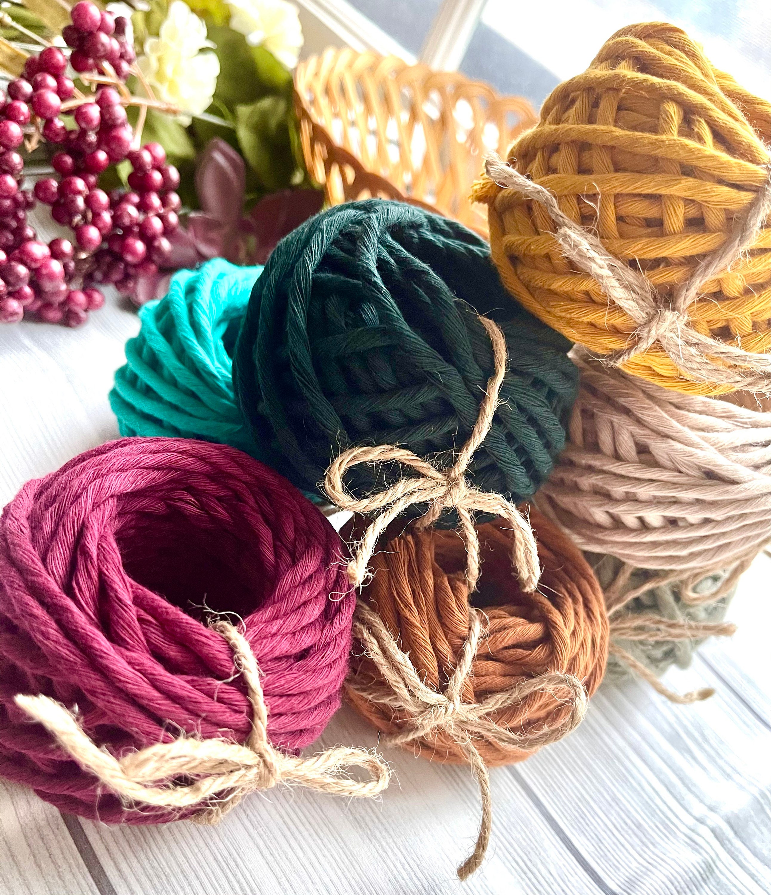 Crafts Long/100Yard Cord Macrame Rope Cotton 100m String Home Textiles  Circular Knitting Needles Interchangeable Circular Knitting Needles Size 8