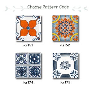 Luxury ceramics, Decorative floor tiles, 10cm*10cm(4in*4in) Porcelain Tile, Special Design Decoration, 10 pieces (1 sq/ft)