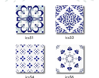 Mix tile, Decorative floor tiles, 10cm*10cm(4in*4in) Porcelain Tile, Special Design Decoration, 10 pieces (1 sq/ft)