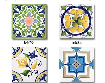 Butique porcelain tiles, 20x20 cm(8x8 in) Porcelain Tile, Special Indoor and Outdoor Tiles, 1 pack (3 pieces / 1.29 sqft)