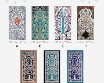 60cmx120cm, 24inx47in, Hand painted Ceramic tile Art Frameless Wall Mural Panel Porcelain Tile, Special Design Decoration