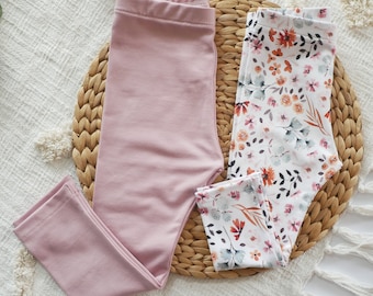 Legging, legging bébé, legging enfant, legging fille, legging garçon, legging jersey taille. 50 - 134