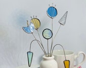 Stained Glass Flower Posy