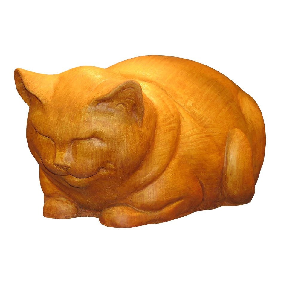 Nichols Brothers Fat Cat Outdoor Concrete Garden Statue - Etsy